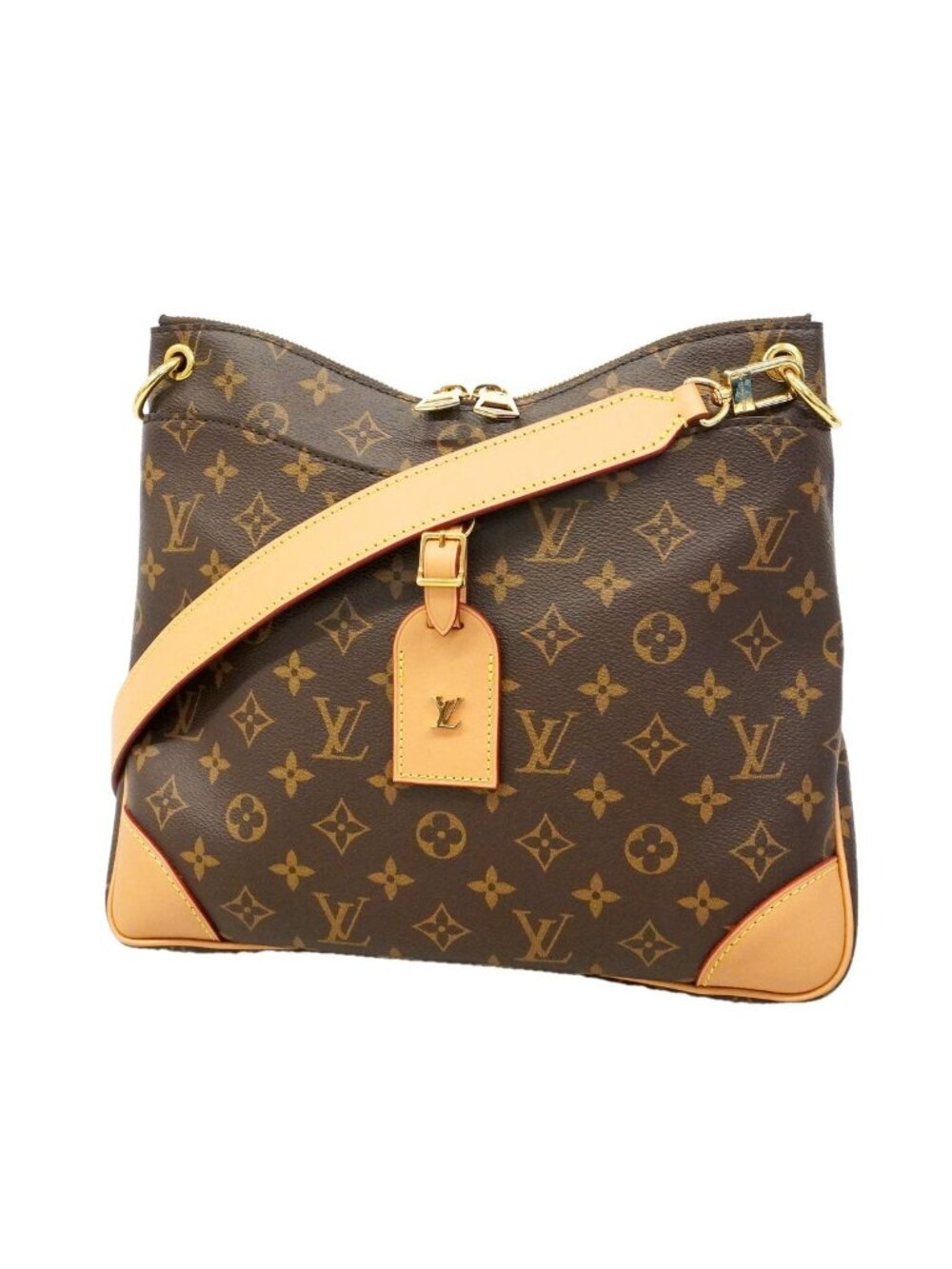 Louis Vuitton Shoulder Bag Monogram Odeon NM Brown